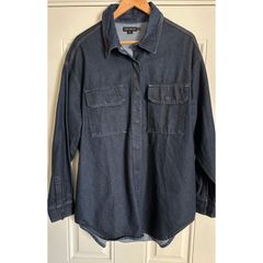 Good American indigo denim oversized shirt. Brand New without the  tags. Never worn  Size M