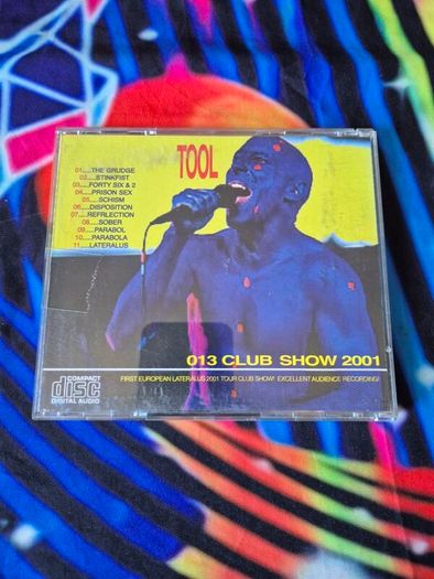 Tool Band 013 Club Show 2001 CD heavy metal prog rock