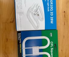 2x4 New Vertical Light Bulbs