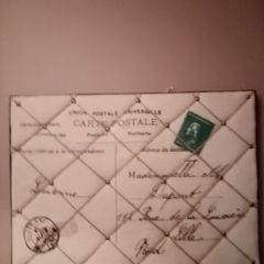 Postcard Wall Hanging