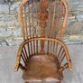 Late Victorian high back Windsor Armchair. Image 5