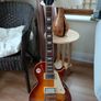 Tokai Love Rock . Refinished Nitrocellulose Tea Burst, Image 8