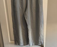 Anthropologie linen viscose mix trousers large
