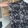 Ladies Black & White Short Sleeved Top from Kaffa Curve Size: UK 20 / EU 48 Image 7