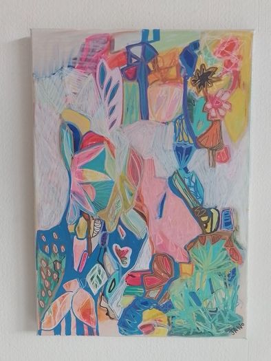 Original Floral Art Floral painting