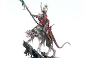 Games Workshop Age of Sigmar Skaven  Clawlord on Gnaw-Beast NEW NOS