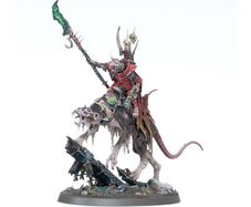 Games Workshop Age of Sigmar Skaven  Clawlord on Gnaw-Beast NEW NOS