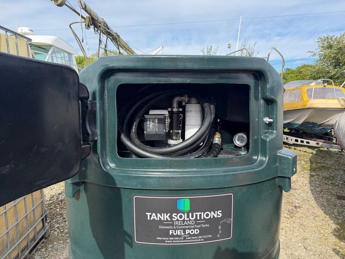 Bund diesel tank