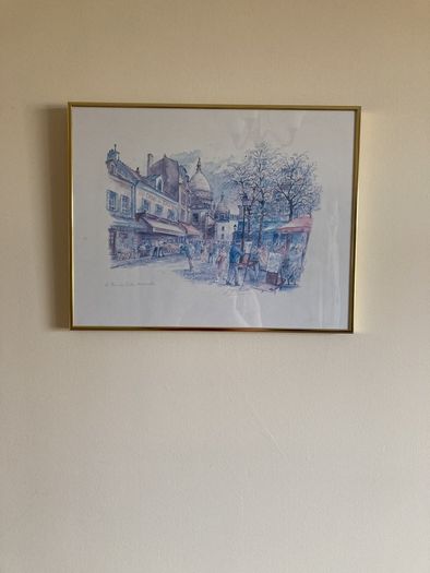 Framed Montmartre Print