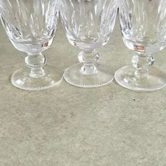 Vintage Rare Port Wine Blarney (Older) by Waterford Crystal 3 in total  35.00 euro each.