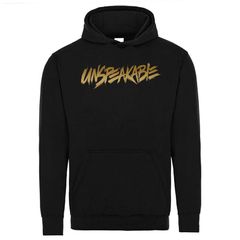 Gold Speaking Hoodie Gamer Hoody Viral Youtube Fun Cool Kids Gift Present