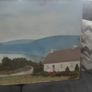 Landscape of Ireland in Paint and Irish Tweed .. Price Drop Image 5