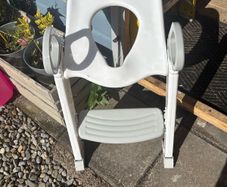 kids toilet seat and step