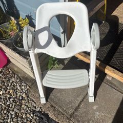 kids toilet seat and step