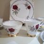 Vintage Tea Set 21 piece, Royal Stafford 'Roses to remember' Image 3
