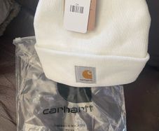 Carhartt white hats & caps / new
