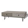 Coffee Table 100x60x35 cm Grey Image 3