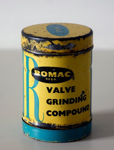 Vintage Romac Valve Grinding Compund Tin