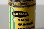 Vintage Romac Valve Grinding Compund Tin
