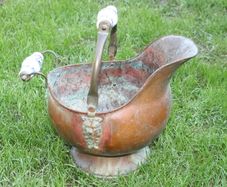 Vintage  bucket ceramic handles