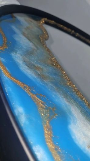 Handcrafted Resin Mirror-Custom made