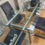 Extendable Glass Dining Table and 4 Chairs Image 4