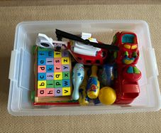 Large Box of Toys