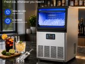 Commercial Ice Maker Machine 36kg 24 Hour Stainless Steel Ice Machine with 6kg