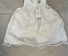 John Rocha Baby Dress White 6-9 months
