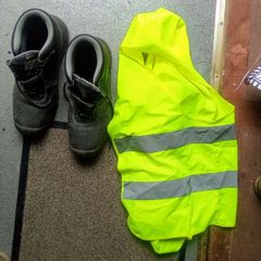 Size.  12. Steel. Toe. Cap.  Boots. And. XL. VISSI.