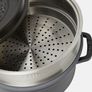 staub 24cm casserole with steamer Image 2