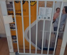 Metal Safety Gate (Unused)