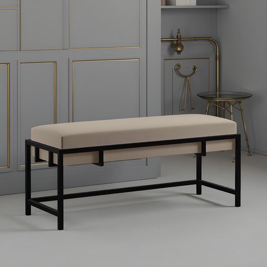 Lexi Modern Glam Upholstered Bench