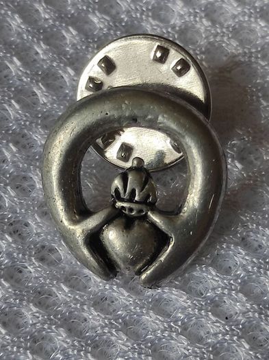 Irish pewter pin
