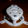 tube UX4 ceramic socket holder Image 3