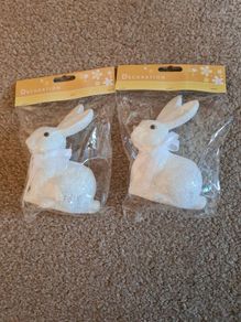 Easter Bunny Decoration X 2