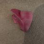 Fake Nose Halloween Costume/Red Mouth Mask/Nose & mouth mask/ black cut  out eye mask Image 5