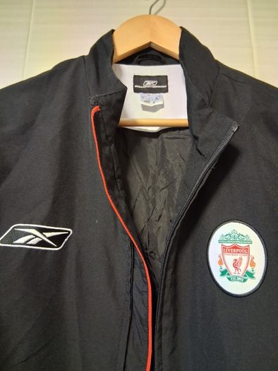 Liverpool Jacket. Official Reebok Mens Liverpool FC Track Jacket. Authentic Original From 2004. Not A Modern Day Remake.