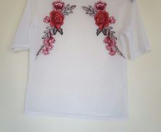 chiffon material top