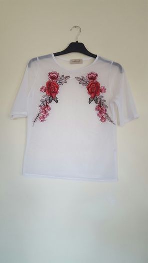 chiffon material top