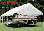 heavy duty white 200gsm tarpaulins trailer boating boat cover