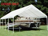 heavy duty white 200gsm tarpaulins trailer boating boat cover