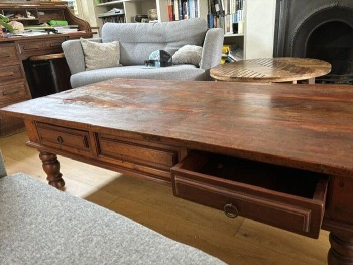 Antique coffee table