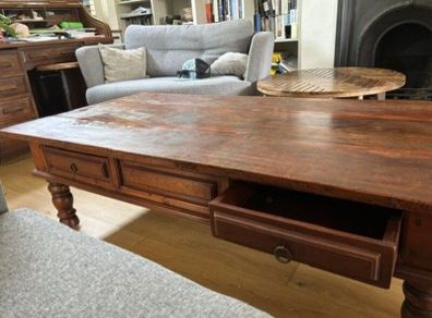 Antique coffee table