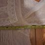 BNWOT Size M Cream Chiffon Top Image 6