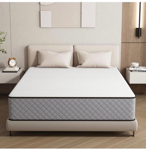 King Size Mattresses 5FT 25cm Medium Firm Pocket Sprung 7-Zone OEKO-TEX Certified