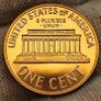 USA United States Proof Lincoln Memorial Penny Cent Beautiful Gem Proof Image 3