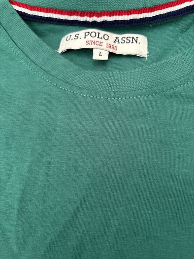 US POLO ASSN Green T-Shirt Size Large