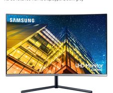Samsung 4k Curved Monitor 32" U32R590