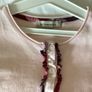 Gorgeous Girls designer Burberry pink long sleeve cotton top 4 5 Image 6